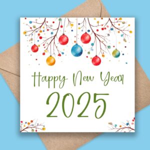 happy new year 2025 k2 infused card